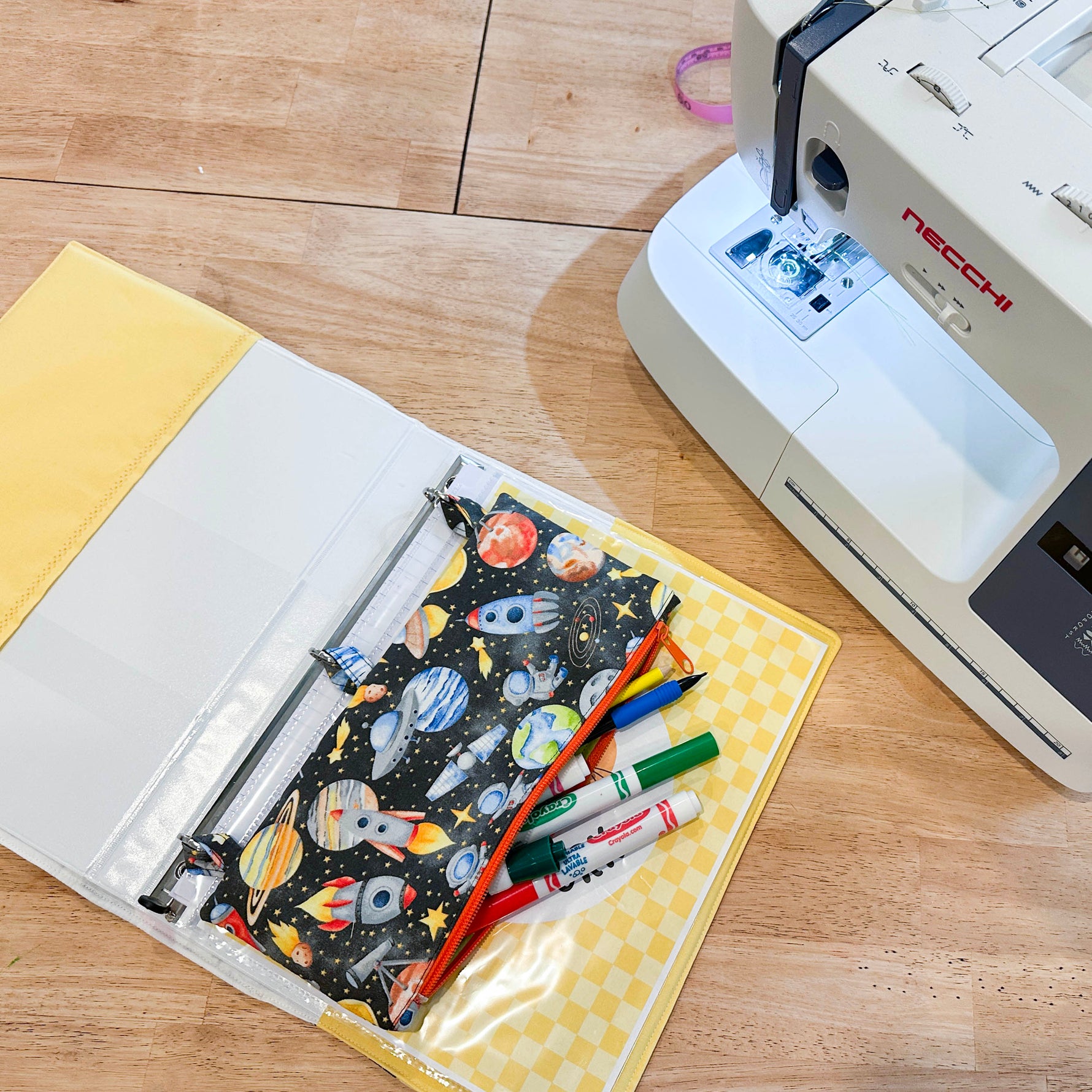 DIY 3-Hole Binder Zipper Pouch | Beginner’s Guide to Sewing Zippers & Zipper Tabs