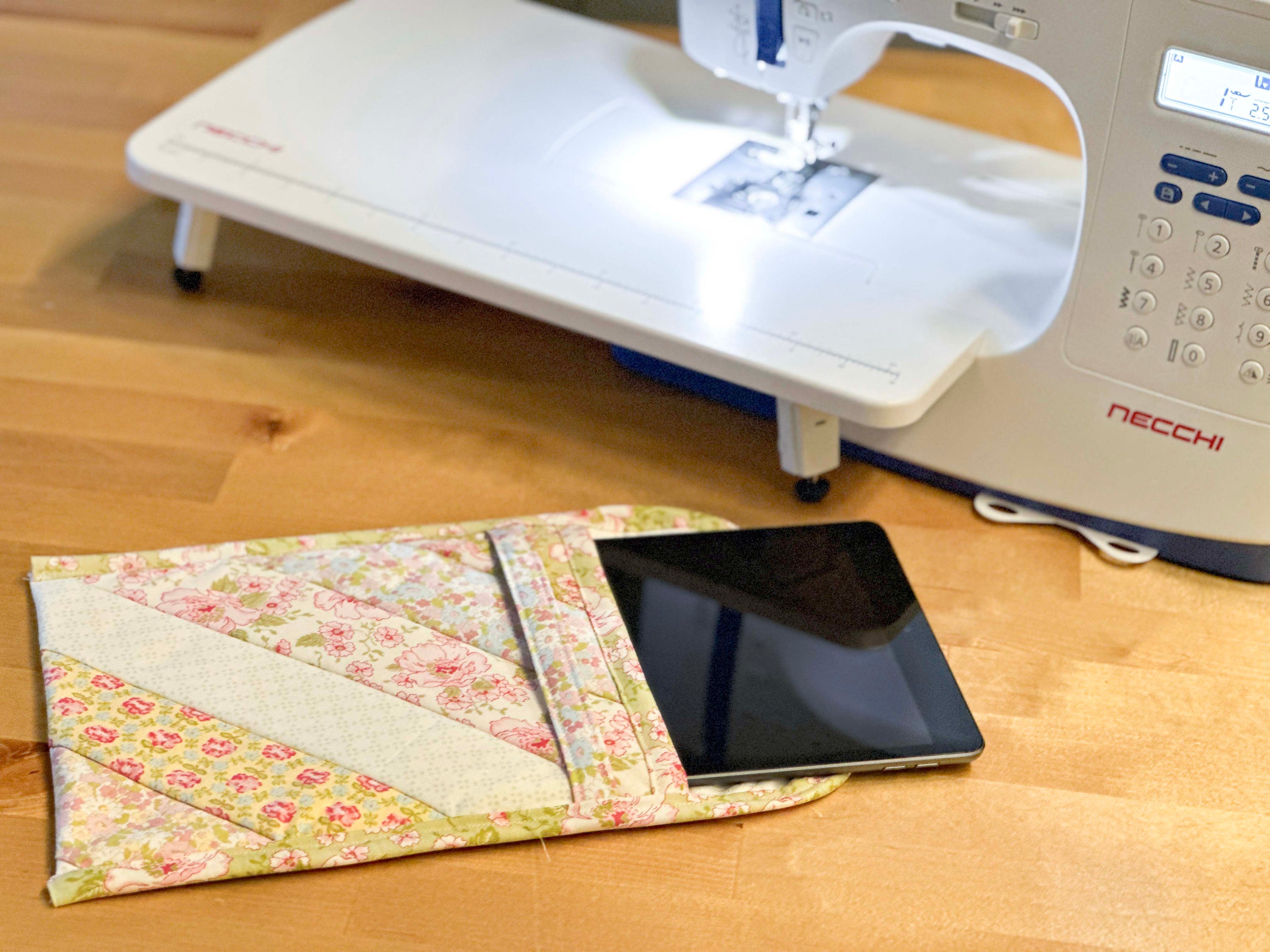 DIY Quilted Laptop Sleeve | Easy Quilt-As-You-Go Tutorial