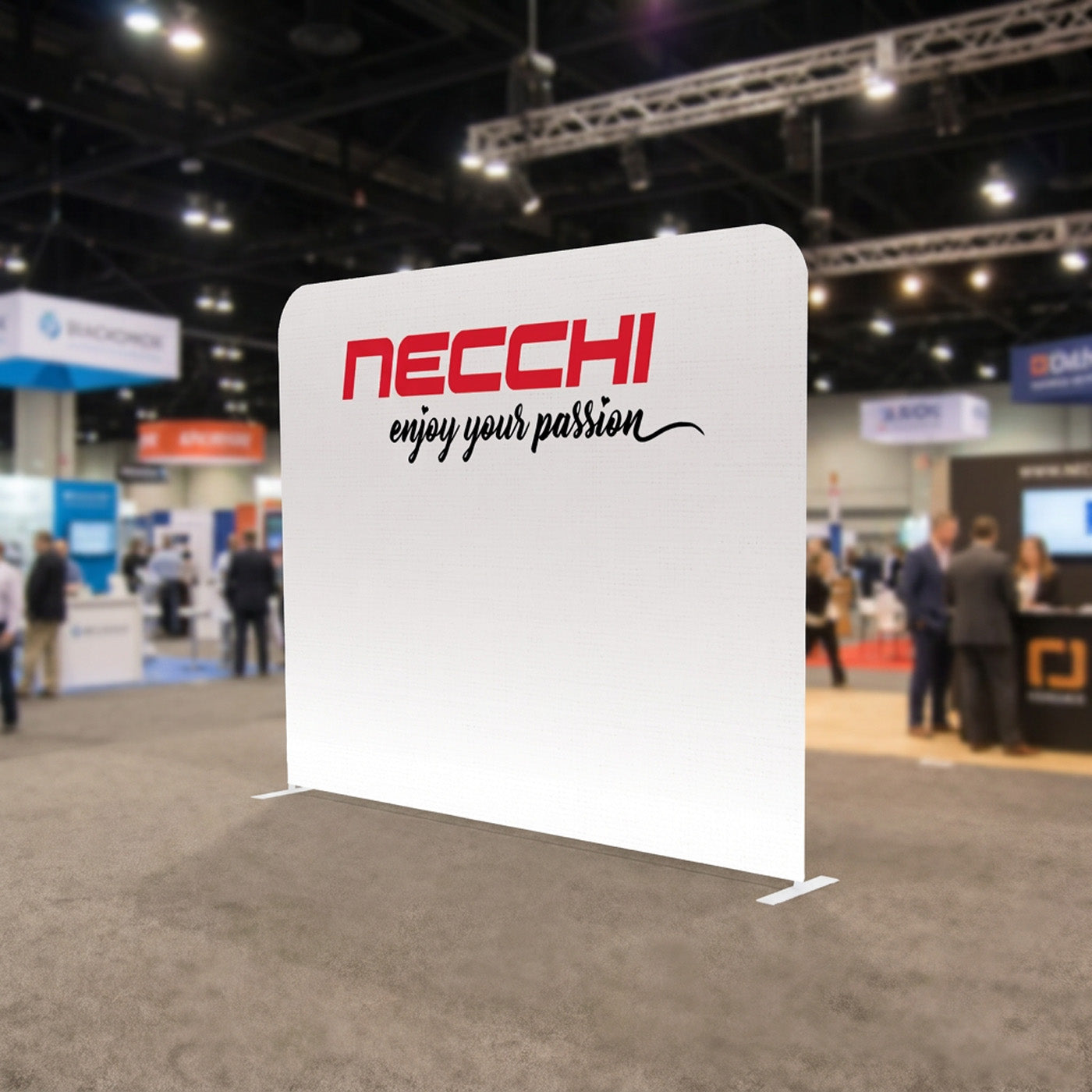 NECCHI Trade Show Backwall
