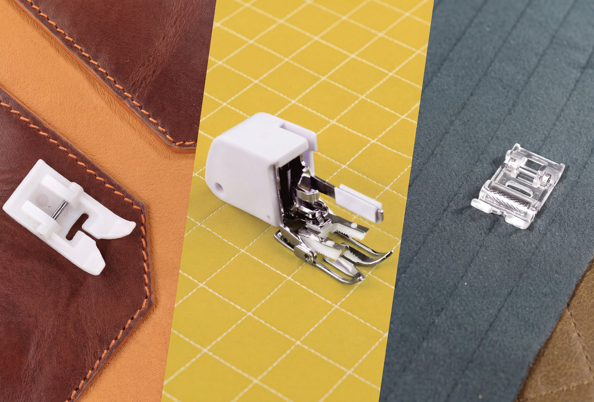 Specialty Fabrics 3-Piece Presser Foot Bundle