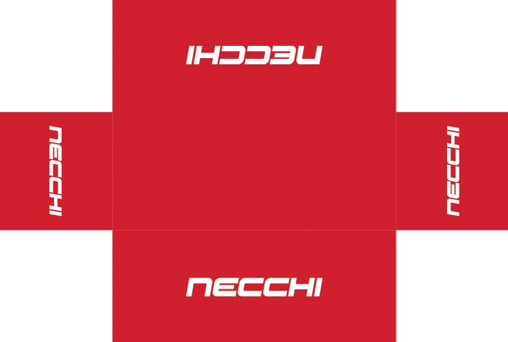 NECCHI 4 Sided Fitted Table Cover