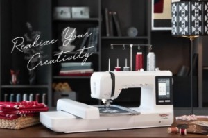 Realize Your Creativity with Necchi Sewing Machines and our latest model, the C2000 combo machine, that performs sewing and embroidery